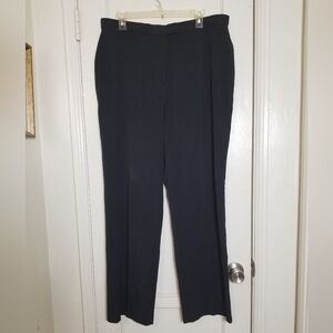MATTY M black Stretch Pull On Tapered Leg Thicker Pants L
